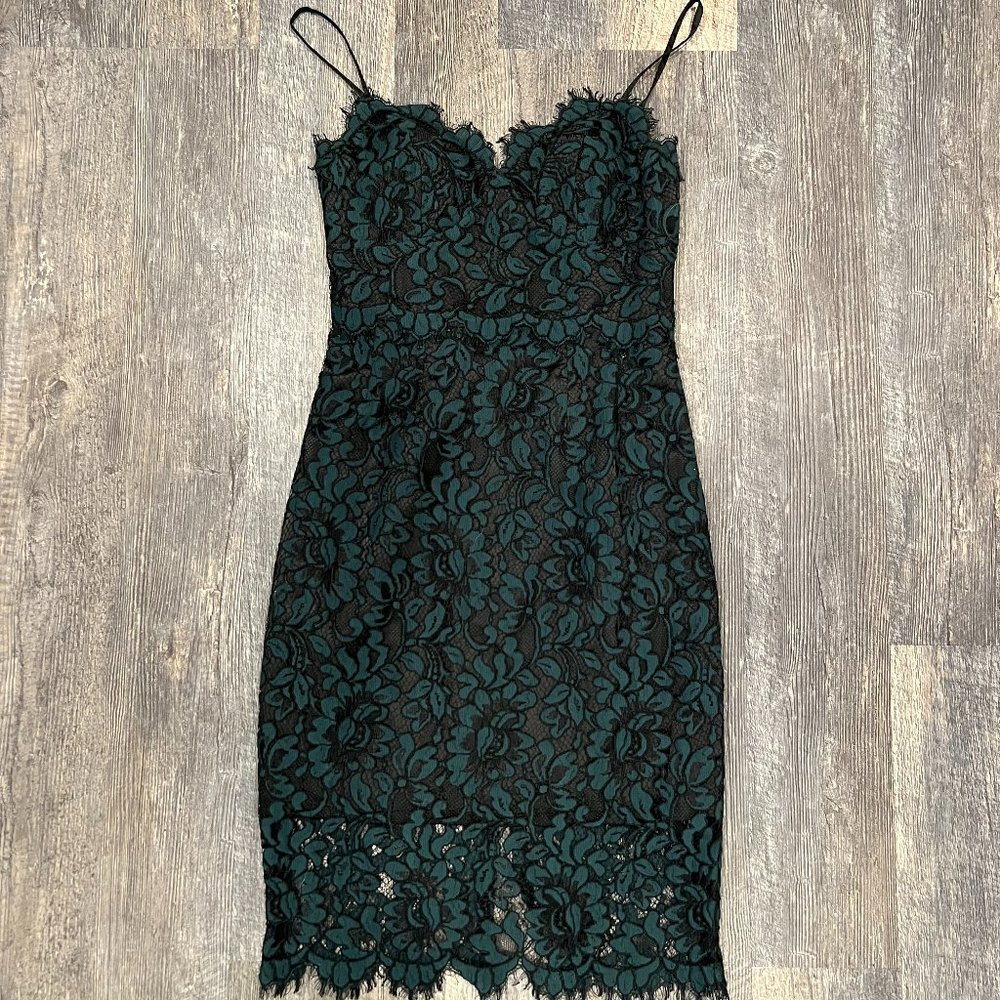 ELIZA J SWEETHEART NECK LACE DRESS | Size 2